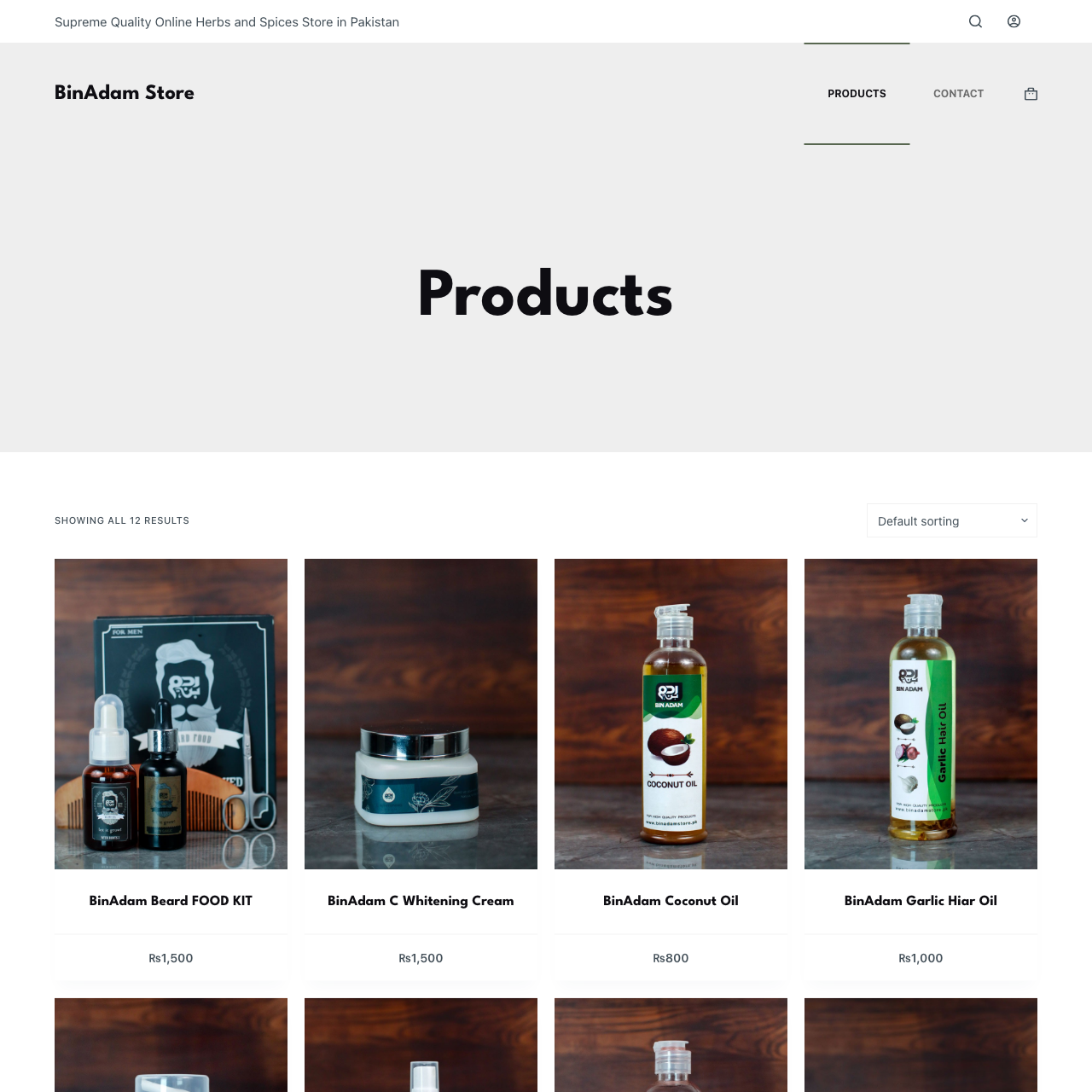 Bin Adam Online Herbs & Spices Store