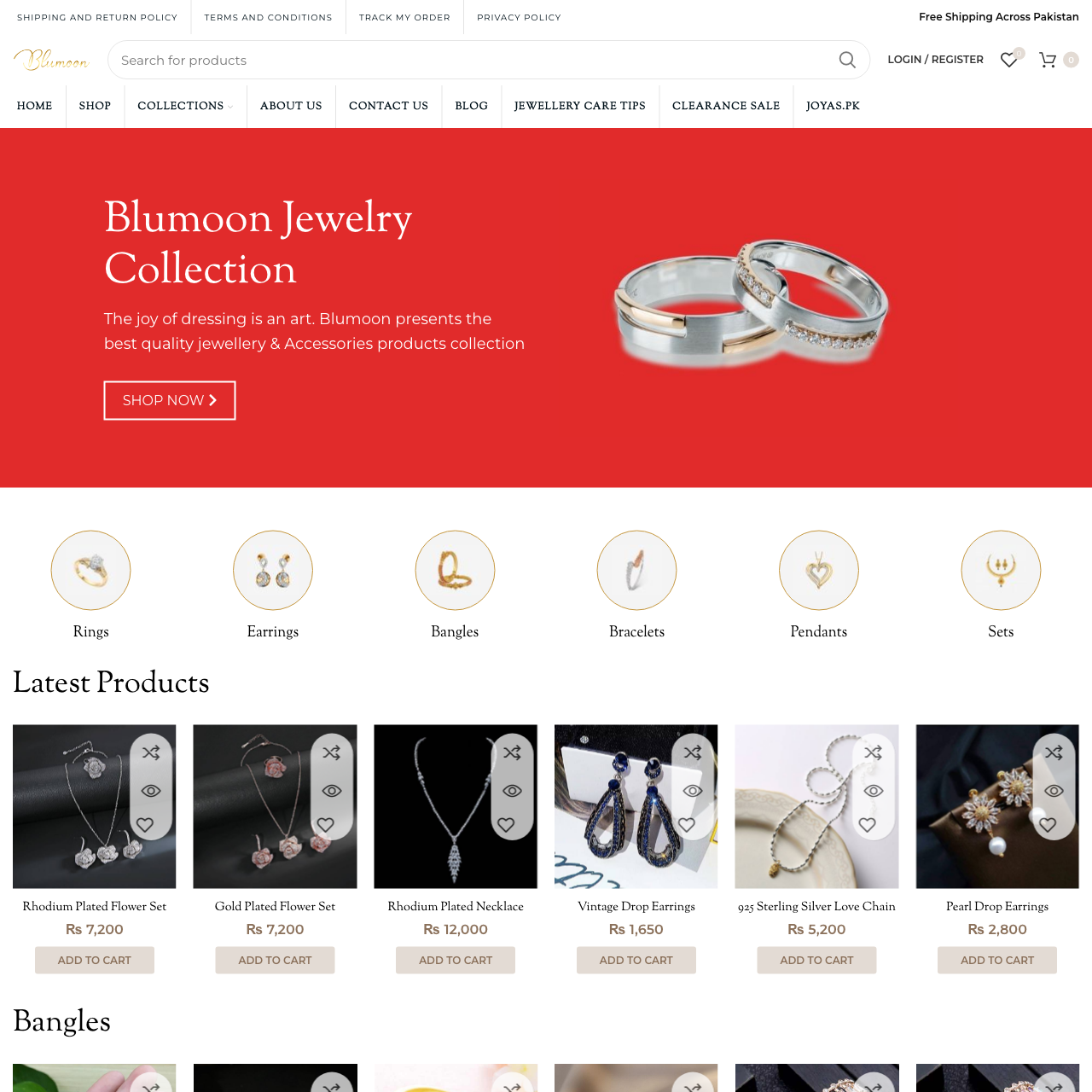 Blumoon - Artificial Jewelry Store