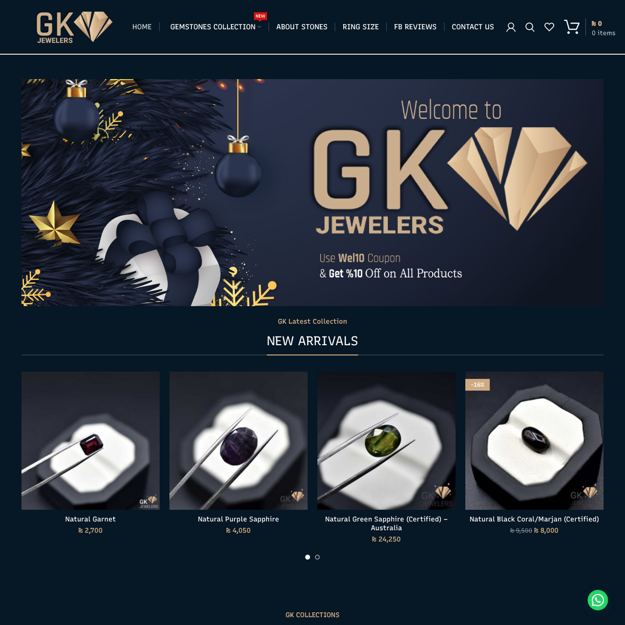 GK JEWELERS - Trusted Online Gemstones and Jewellery Store