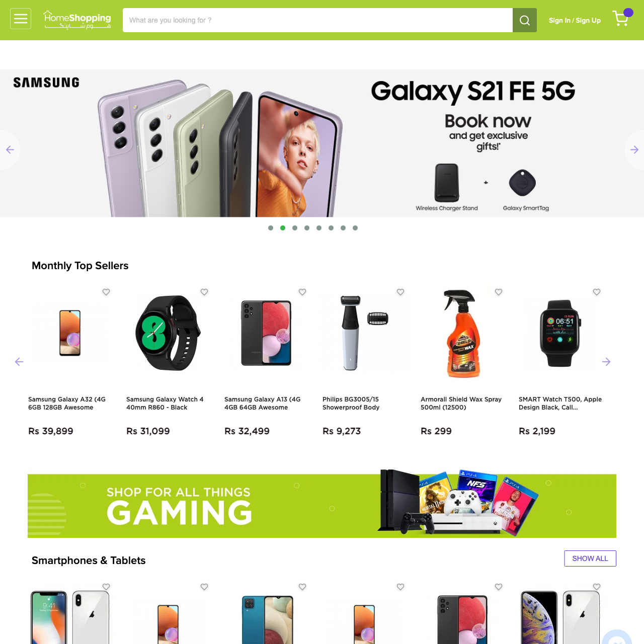 Online Shopping In Pakistan - Home Shopping