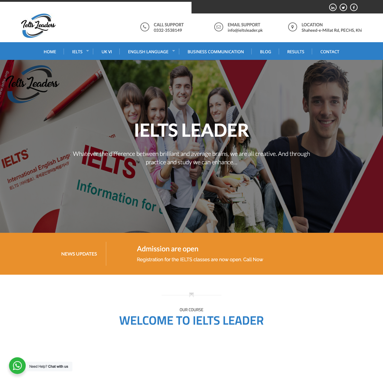IELTS Leader - English and IELTS institute In Karachi