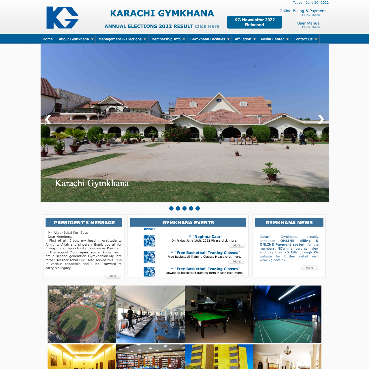 Karachi Gymkhana Club - Official Website