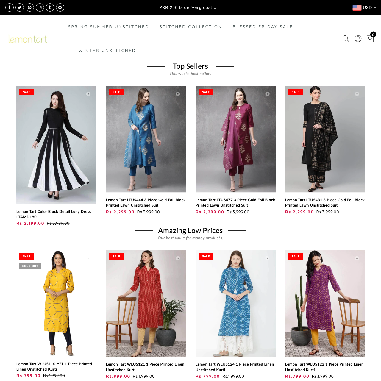Lemon Tart Online Store
