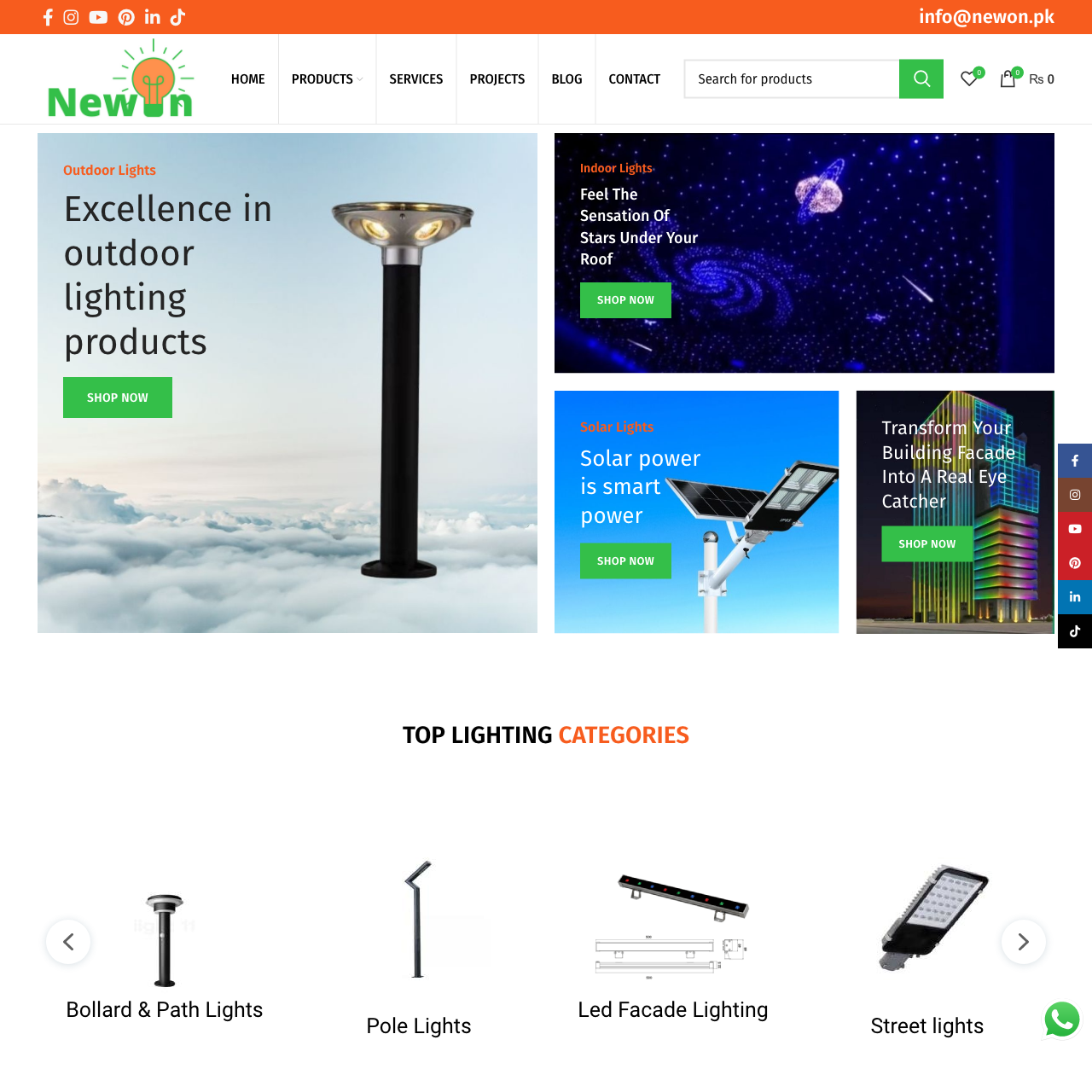 Newon.pk | online led lights in Pakistan
