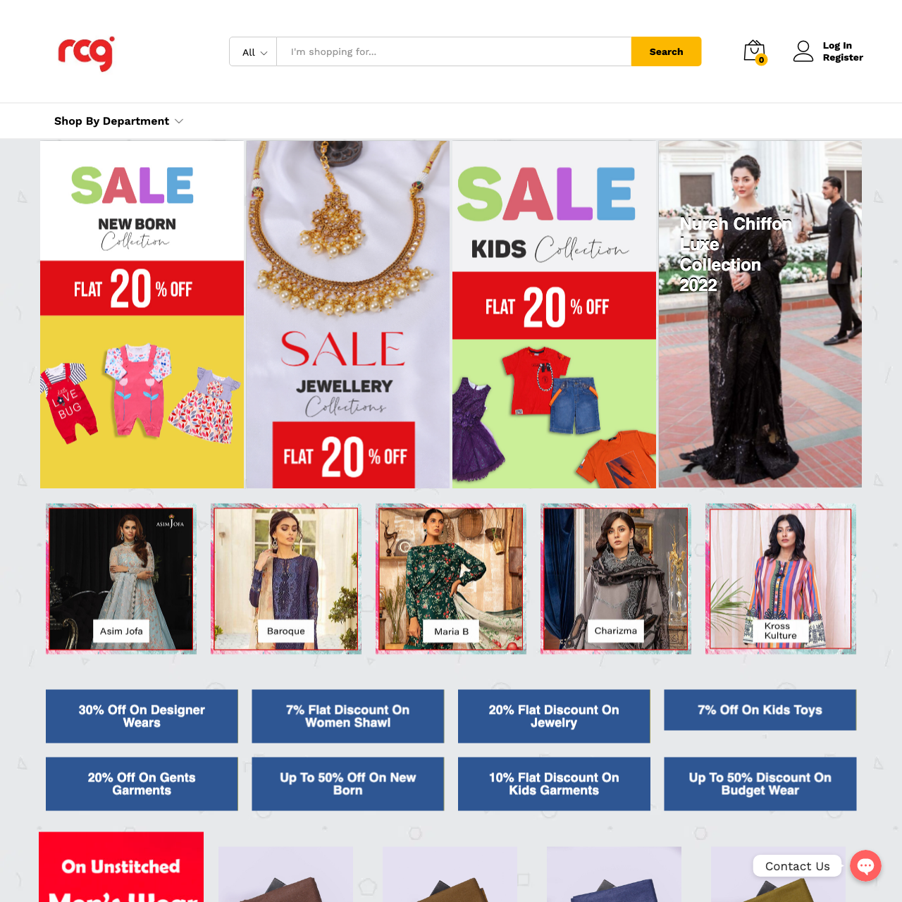 RCG Clothing Gallery