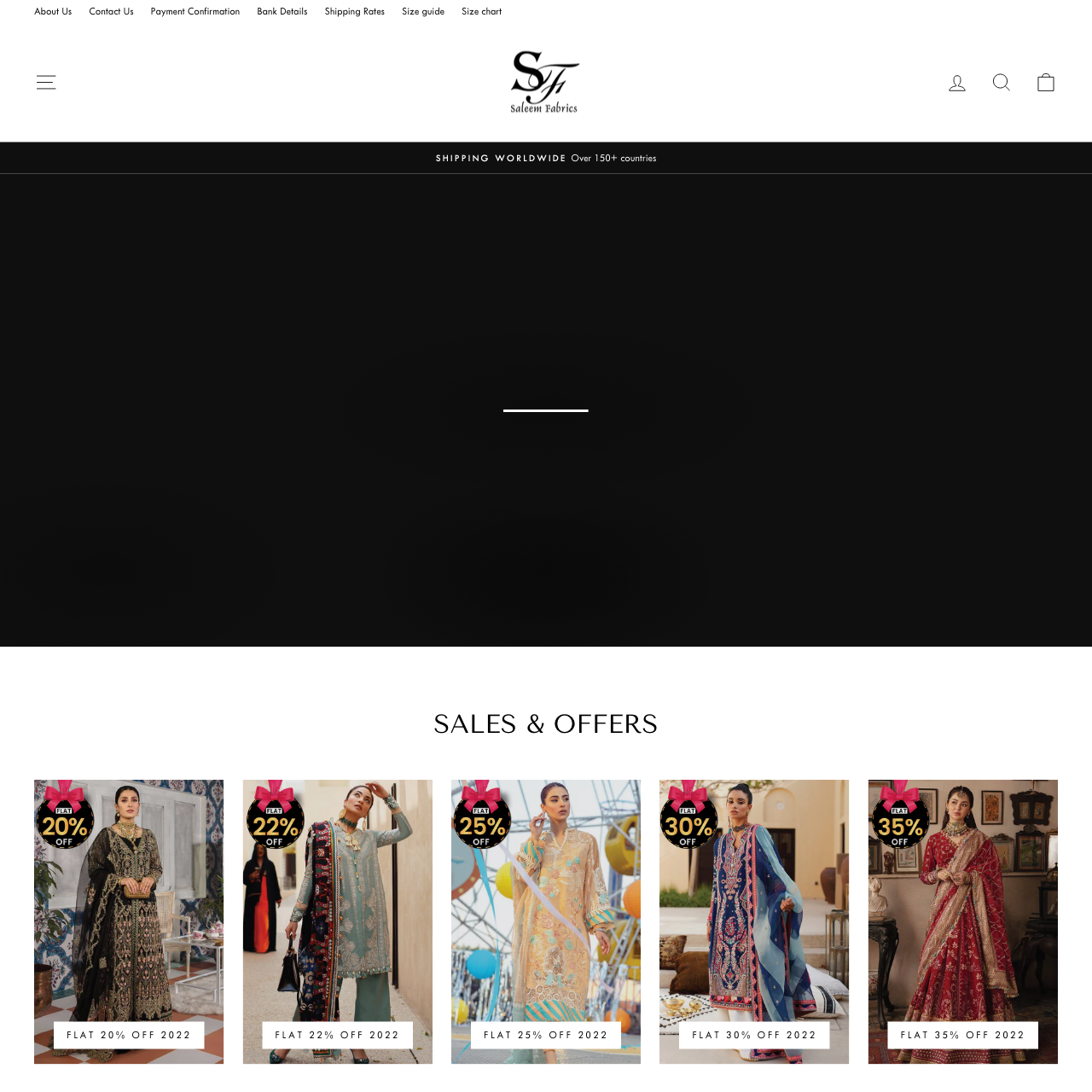 Saleem Fabrics - House of Quality & Variety.