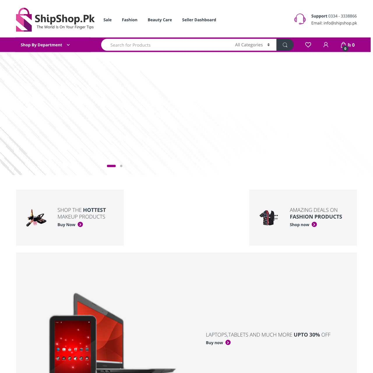Ship Shop Online Shopping Store