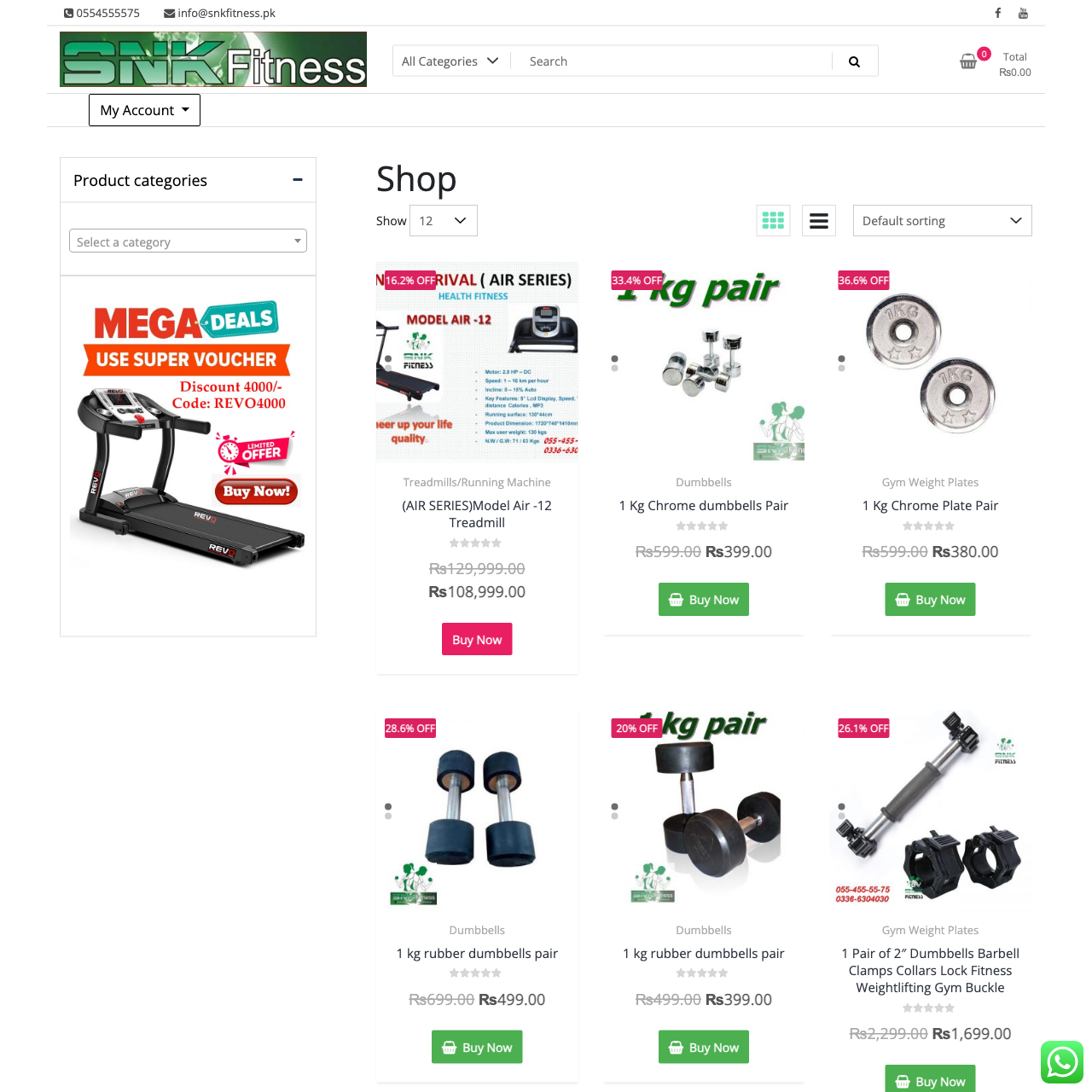 SNK FITNESS - All Kind of Fitness Equipments