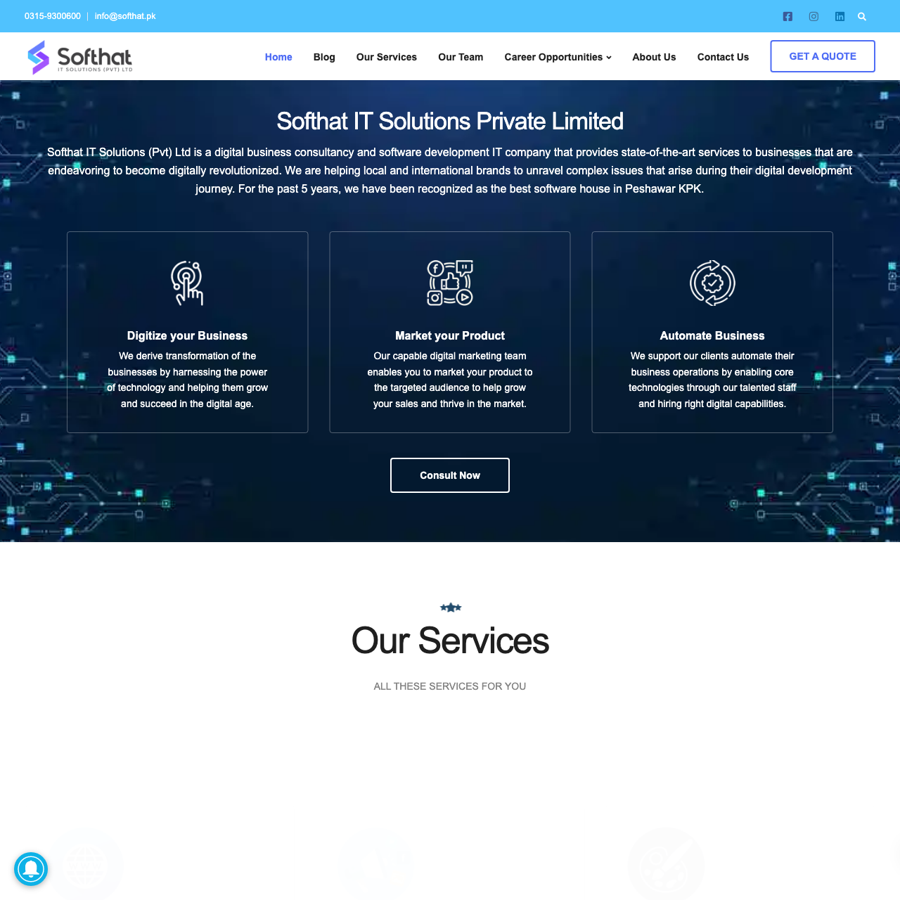 Softhat IT Solutions (Software House in Peshawar & Mardan)