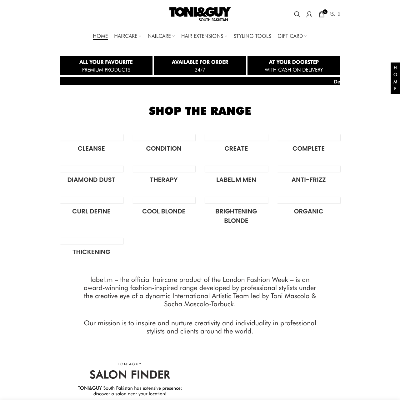 Toni & Guy - South Pakistan