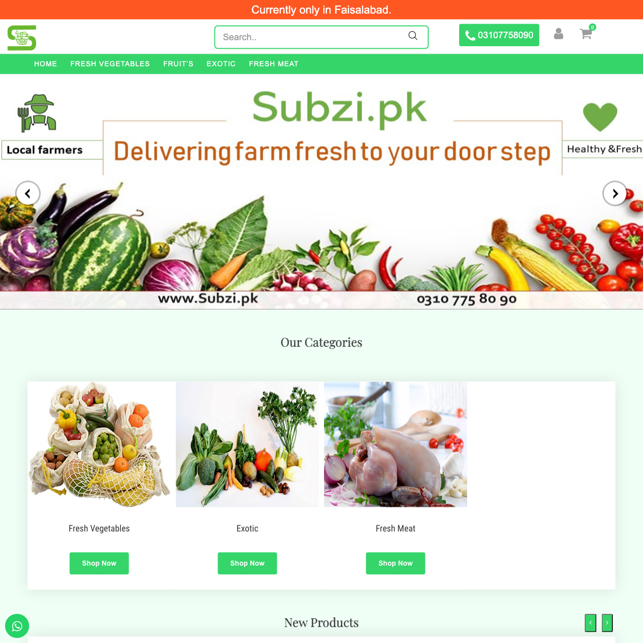 SUBZI - Faisalabad