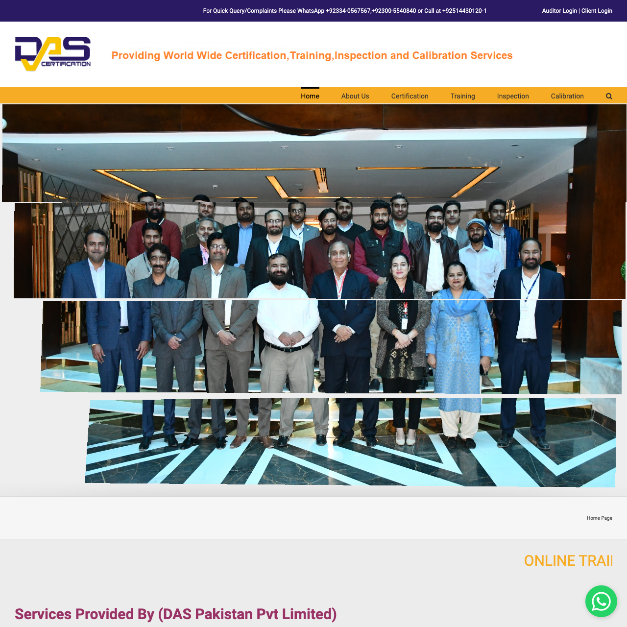 DAS - World Wide Certification