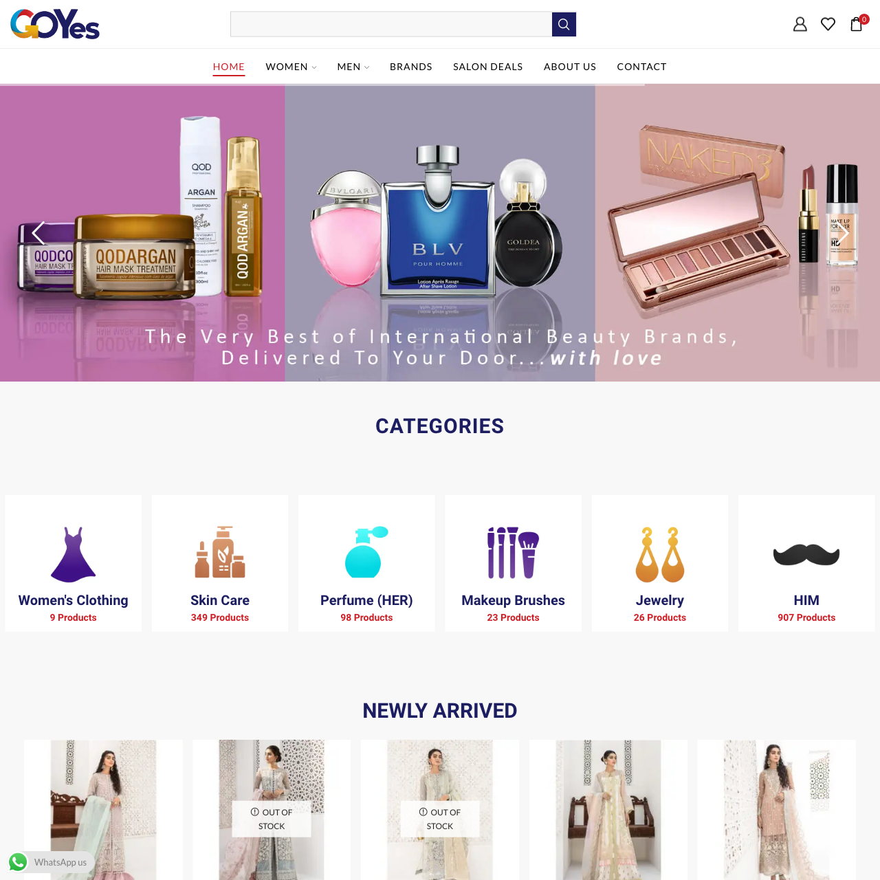Go Yes - Online Fashion Store