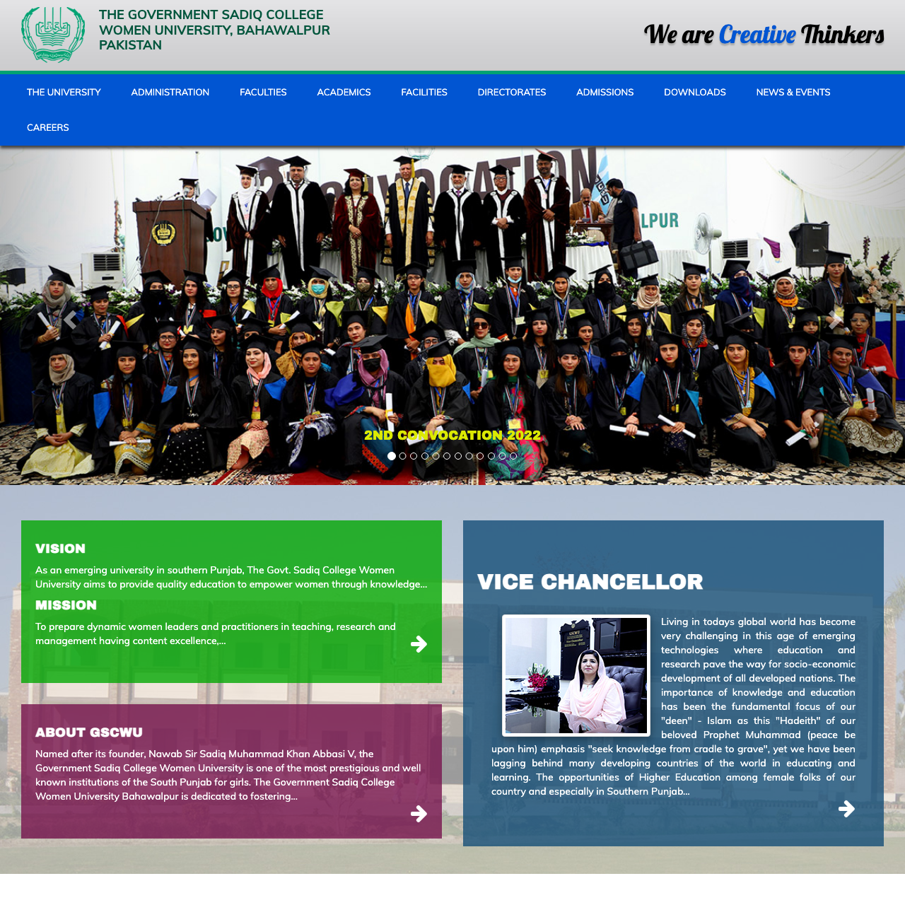 The Government Sadiq College Women University
