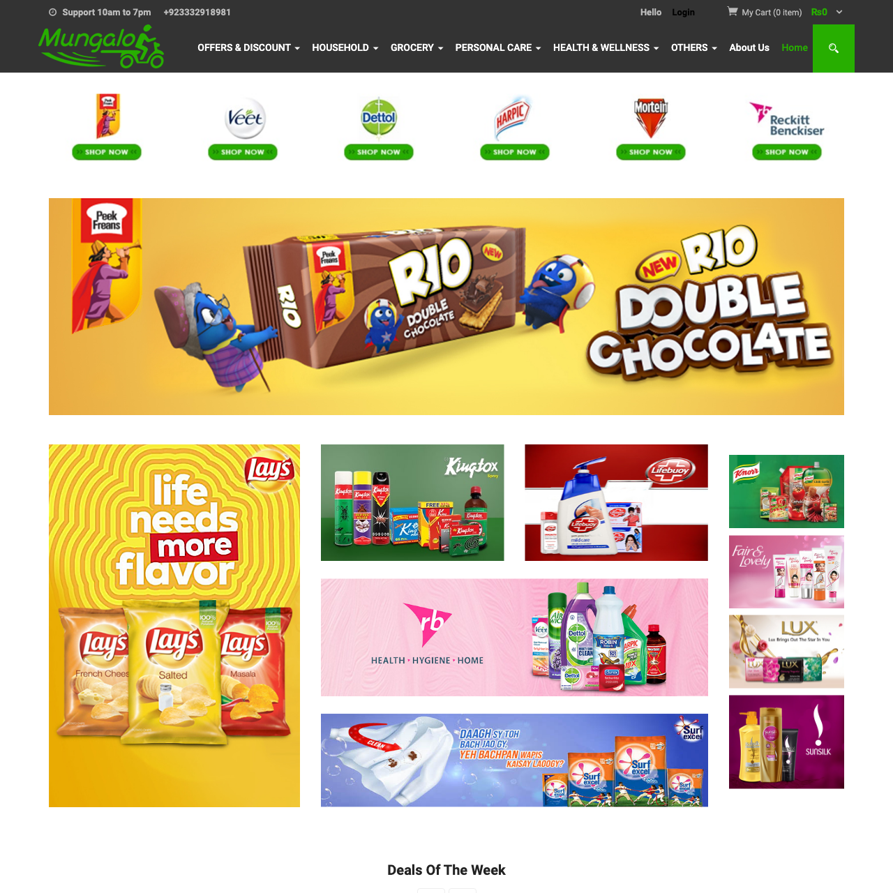 Mungalo | Online Grocery Store