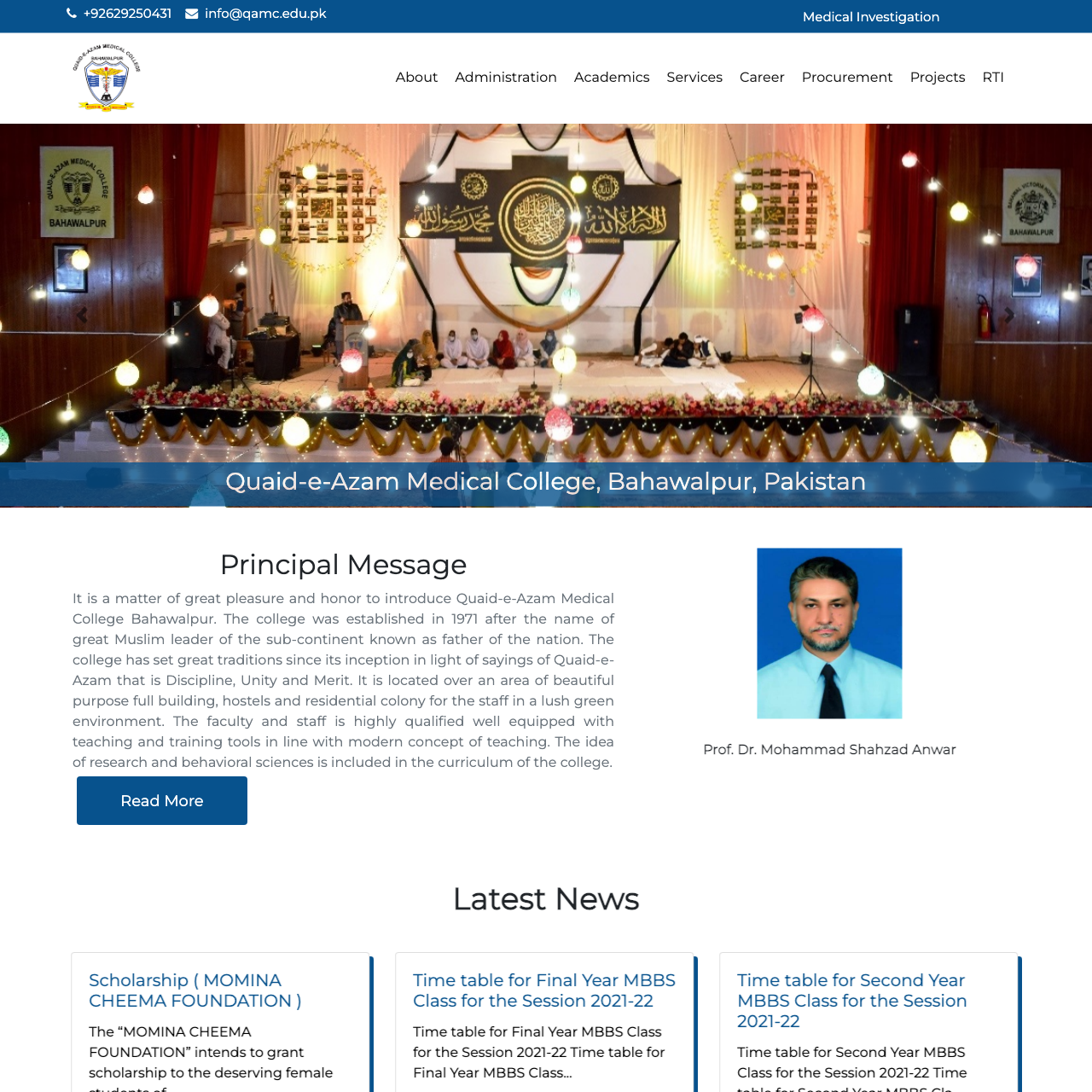 Quaid-e-Azam Medical College - Bahawalpur