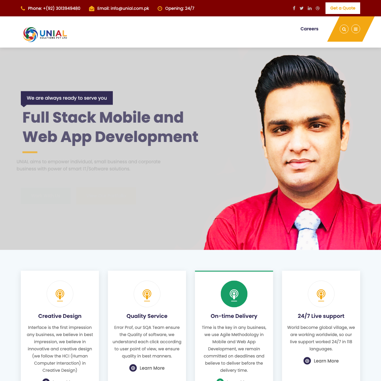 UNIAL SOLUTIONS - Worldwide Leading Software Company